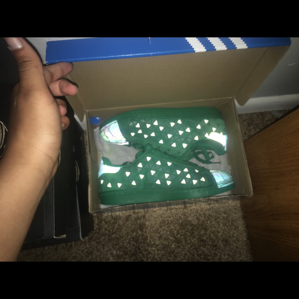 Green Adidas